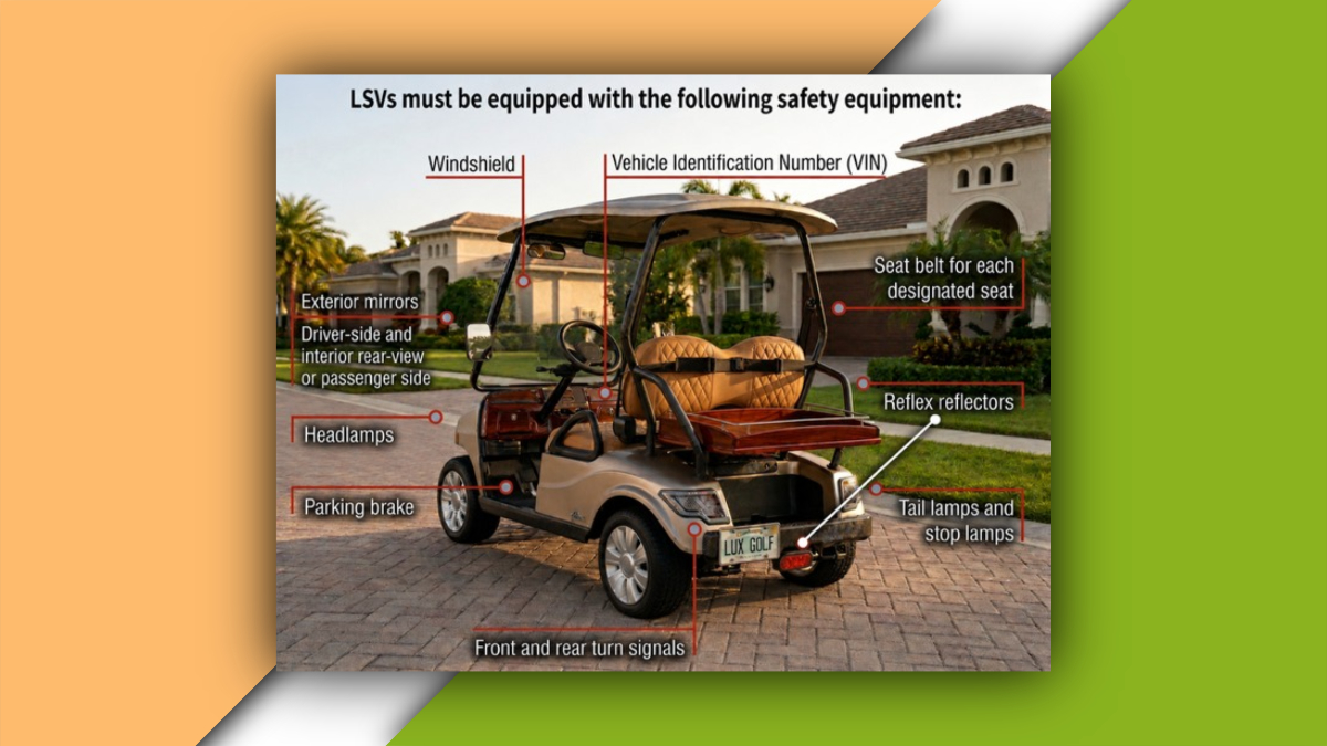 Ripon Police Remind Residents About Legal Golf Cart and Low-Speed Vehicle Use
