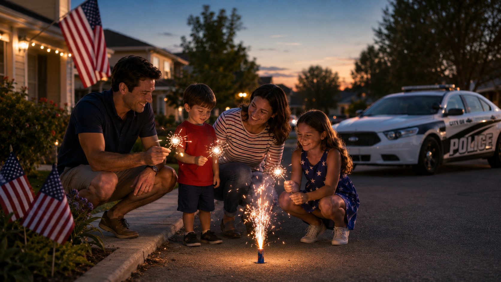 Ripon Police Remind Residents: Only Safe and Sane Fireworks Allowed Through July 4